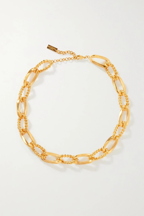유럽직배송 생로랑 SAINT LAURENT Gold-tone necklace 38063312419878798