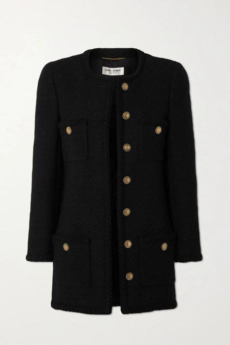 유럽직배송 생로랑 코트 SAINT LAURENT Wool-tweed coat 38063312419812383