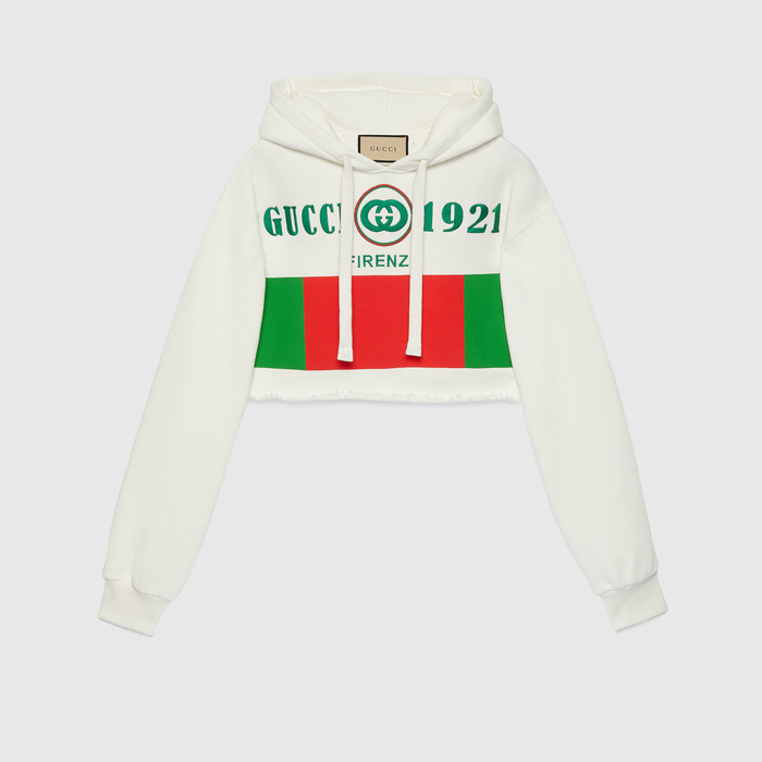 유럽직배송 구찌 GUCCI Gucci Cotton jersey sweatshirt 688196XJD609128