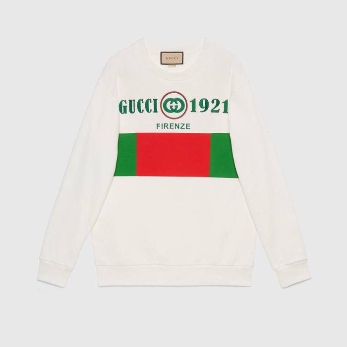 유럽직배송 구찌 스웻셔츠 GUCCI Cotton jersey sweatshirt 617964XJD609128