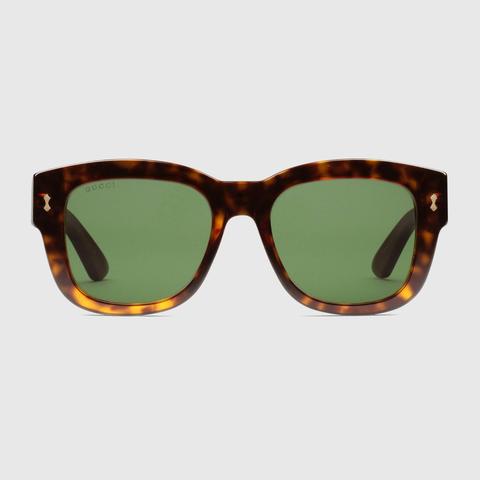 유럽직배송 구찌 선글라스 GUCCI Rectangular-frame sunglasses 691368J07442330