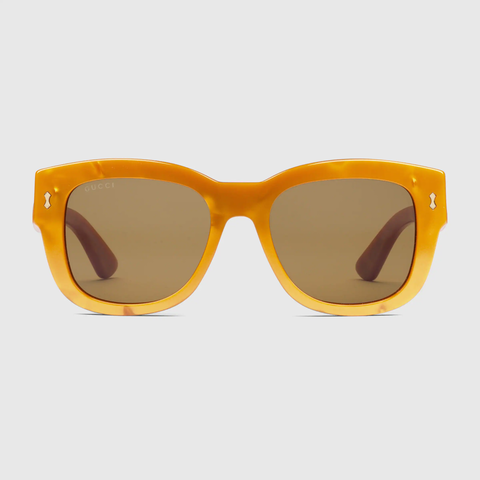 유럽직배송 구찌 선글라스 GUCCI Rectangular-frame sunglasses 691368J07447023