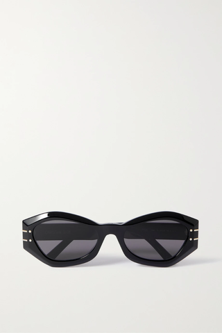 유럽직배송 디올 선글라스 DIOR EYEWEAR DiorSignature B1U cat-eye tortoiseshell acetate sunglasses 42247633208380350