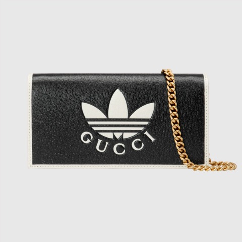 유럽직배송 구찌 GUCCI adidas x Gucci wallet with chain 621892UZ3BG1057