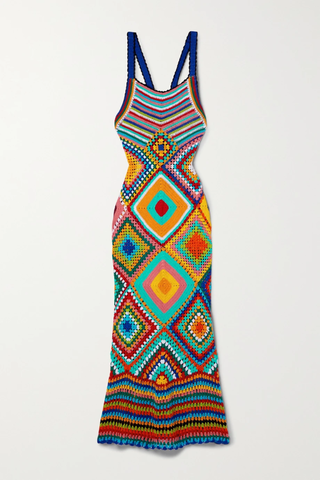 유럽직배송 ALIX PINHO Crocheted cotton maxi dress 1647597282643110