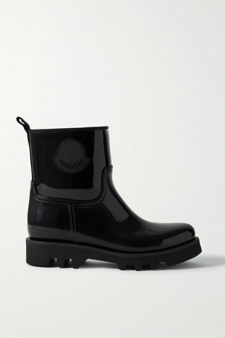 유럽직배송 몽클레어 레인부츠 MONCLER Ginette logo-appliquéd glossed-rubber rain boots 42247633207956276
