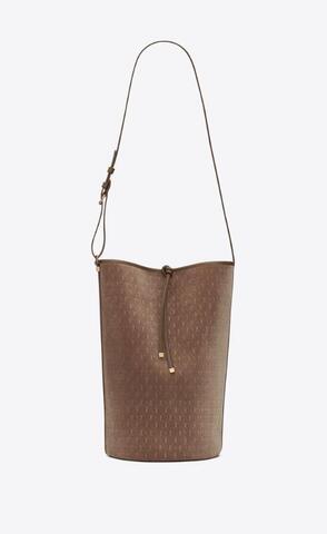 유럽직배송 입생로랑 버킷백 SAINT LAURENT le monogramme bucket bag in velvet and smooth leather 670751FAAIY7790