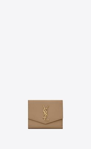 유럽직배송 입생로랑 업타운 반지갑 SAINT LAURENT uptown compact wallet in grain de poudre embossed leather 5822961GF0J2346
