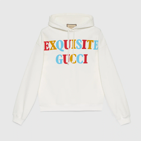 유럽직배송 구찌 스웻셔츠 GUCCI Exquisite Gucci characters sweatshirt 700120XJEXD9095